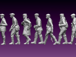 Partisans Modelo de Impressão 3D
