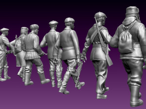 Partisans Modelo de Impressão 3D