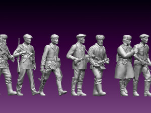 Partisans Modelo de Impressão 3D