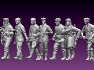 Partisans Modelo de Impressão 3D