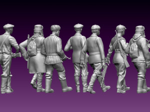 Partisans Modelo de Impressão 3D