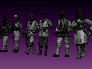 Partisans Modelo de Impressão 3D