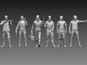 Bandits 3D Print Model