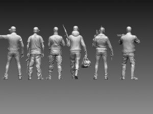 Bandits 3D-Druckmodell