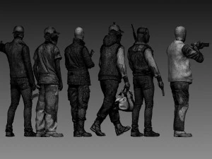Bandits 3D Print Model