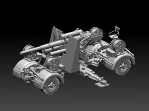 Flak 88 Model do druku 3D