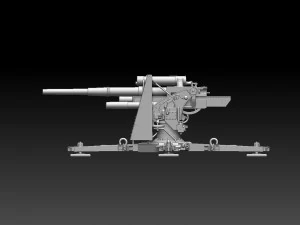 Flak 88 3D Print Model