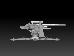 Flak 88 3D Print Model