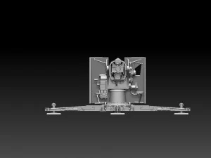 Flak 88 3D Print Model