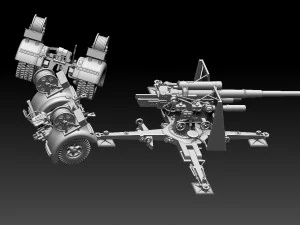 Flak 88 3D Print Model