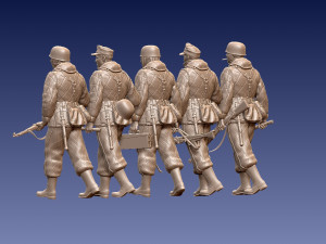 German paratroopers 3D प्रिंट मॉडल