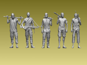 Samali pirates Model Cetak 3D