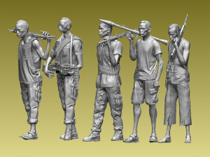 Samali pirates Model Cetak 3D