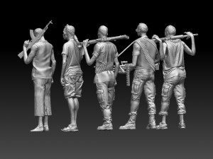 Samali pirates Model Cetak 3D