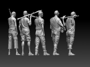 Samali pirates Model Cetak 3D