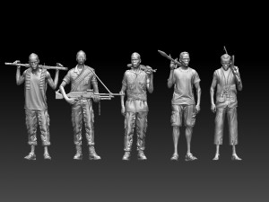 Samali pirates Model Cetak 3D