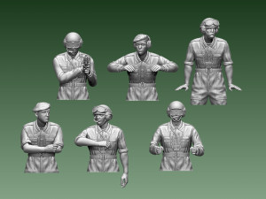 Challenger 2 British tank crew Modelo de impresión 3D