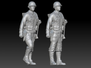 Captain Miller 3D 프린트 모델