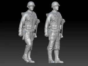 Captain Miller 3D Print Model