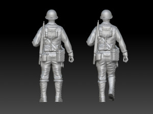 Captain Miller 3D 프린트 모델