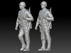 Captain Miller 3D Print Model