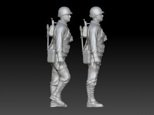 Captain Miller 3D 프린트 모델