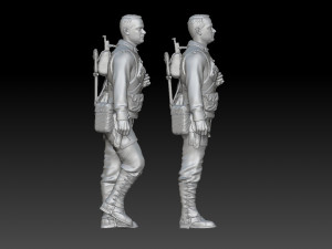 Captain Miller 3D 프린트 모델
