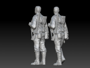 Captain Miller 3D 프린트 모델