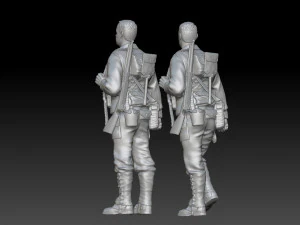 Captain Miller 3D Print Model