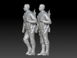 Captain Miller 3D 프린트 모델