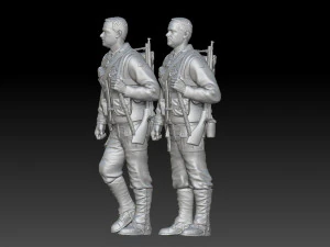Captain Miller 3D Print Model