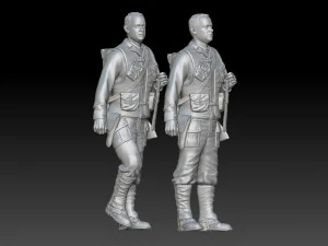 Captain Miller 3D Print Model