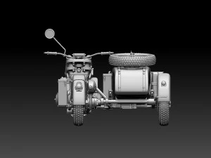 R75 motorcycle 3D Print Model