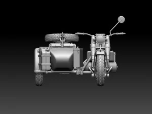 R75 motorcycle 3D Print Model