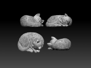 Cat 3D 프린트 모델