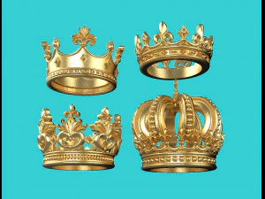 Corona Modelo de impresión 3D