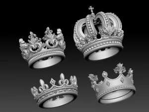 Crown 3D Print Model