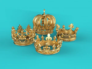 Crown 3D Print Model