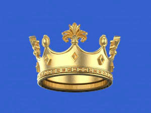 Crown 3D Print Model