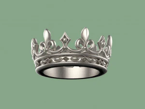 Crown 3D Print Model