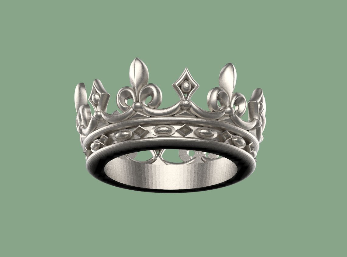 Crown model. Корона 3d модель для печати.