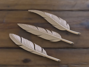 Feather 3D Print Model