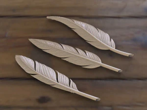 Feather 3D Print Model