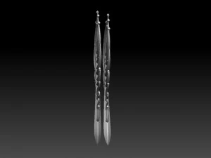 Feather 3D Print Model