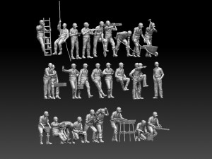 Builders 3D-printmodel