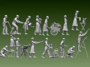 jardineros Modelo de impresión 3D