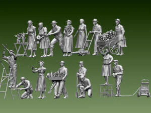 jardineros Modelo de impresión 3D