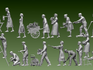 Gardeners Modelo de impresión 3D