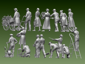 Gardeners Modelo de impresión 3D