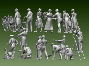 jardineros Modelo de impresión 3D